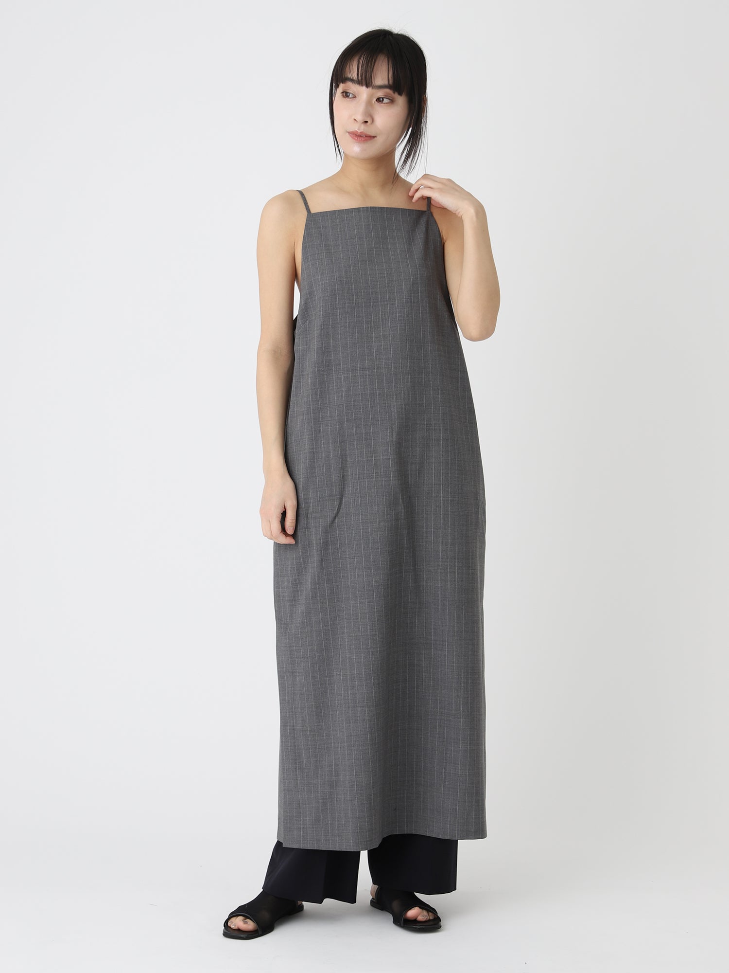 【SPRING & SUMMER】Tropical W Onepiece<BR>ベントスリットが入ったワンピース