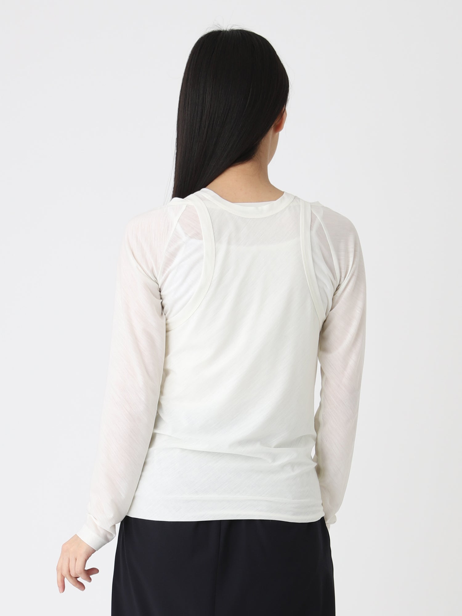 【SPRING & SUMMER】Layered L/S T-shirts<BR>サラサラな質感が快適