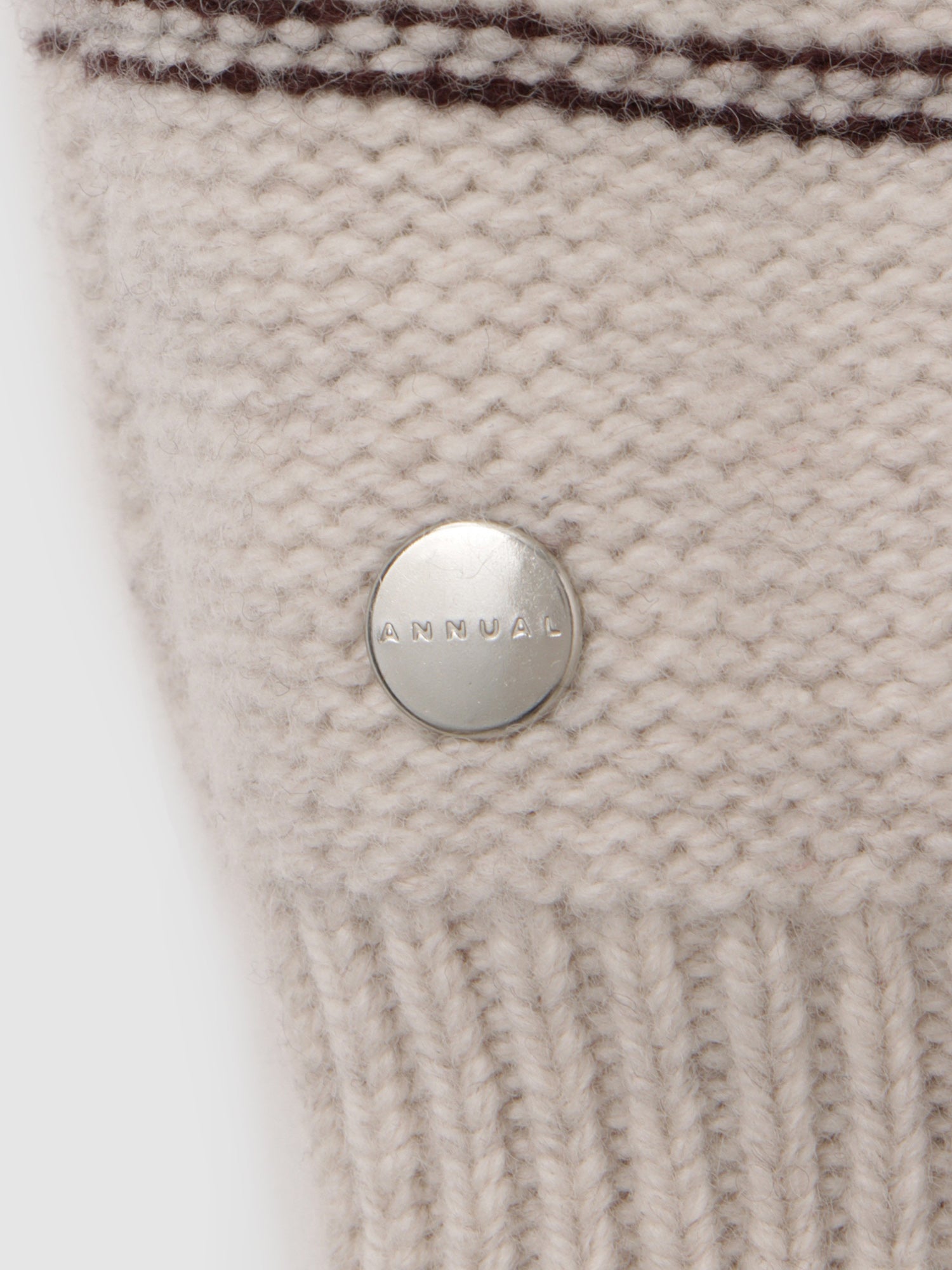 Pin Stripe Pullover<BR>ユニセックスで着られるボーダーニット