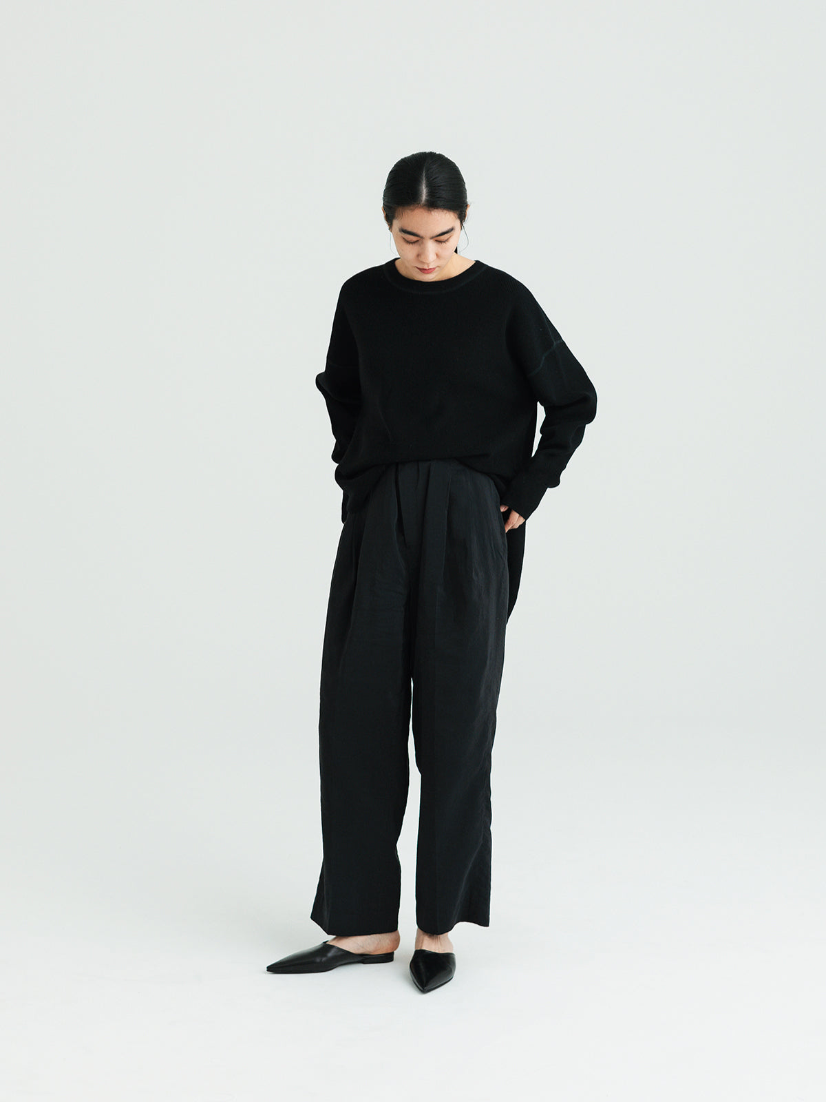 Henry Thermal Pullover<BR>トレンドに左右されないニット