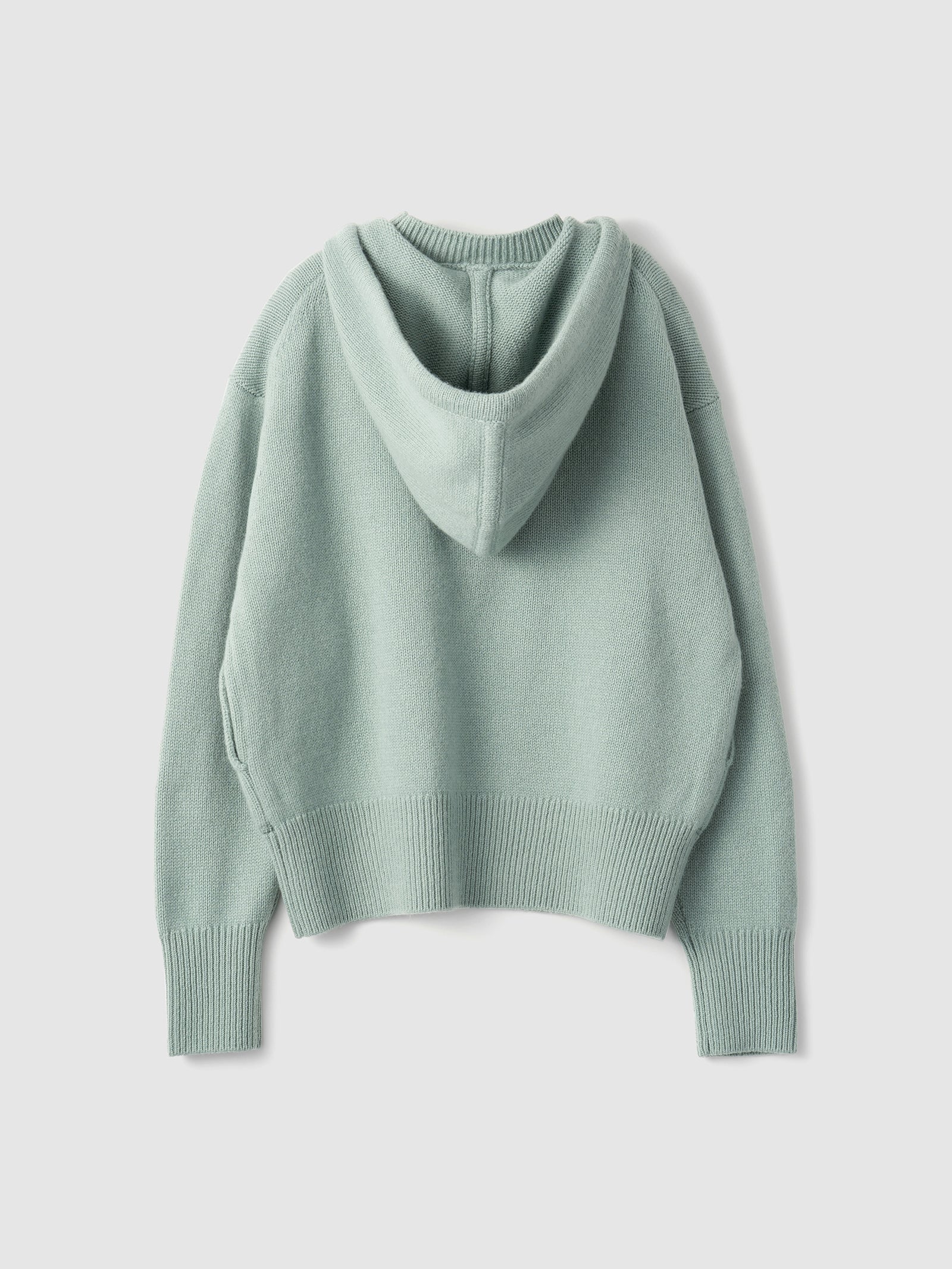 Knit Parka<BR>柔らかな印象のニットパーカー