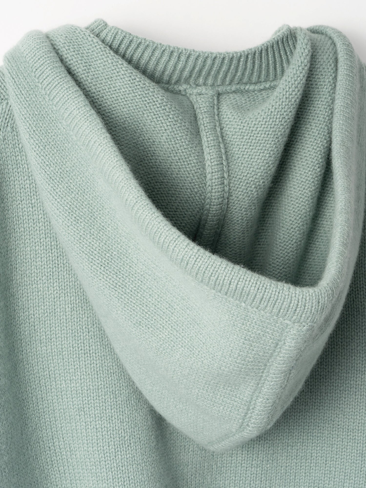 Knit Parka<BR>柔らかな印象のニットパーカー