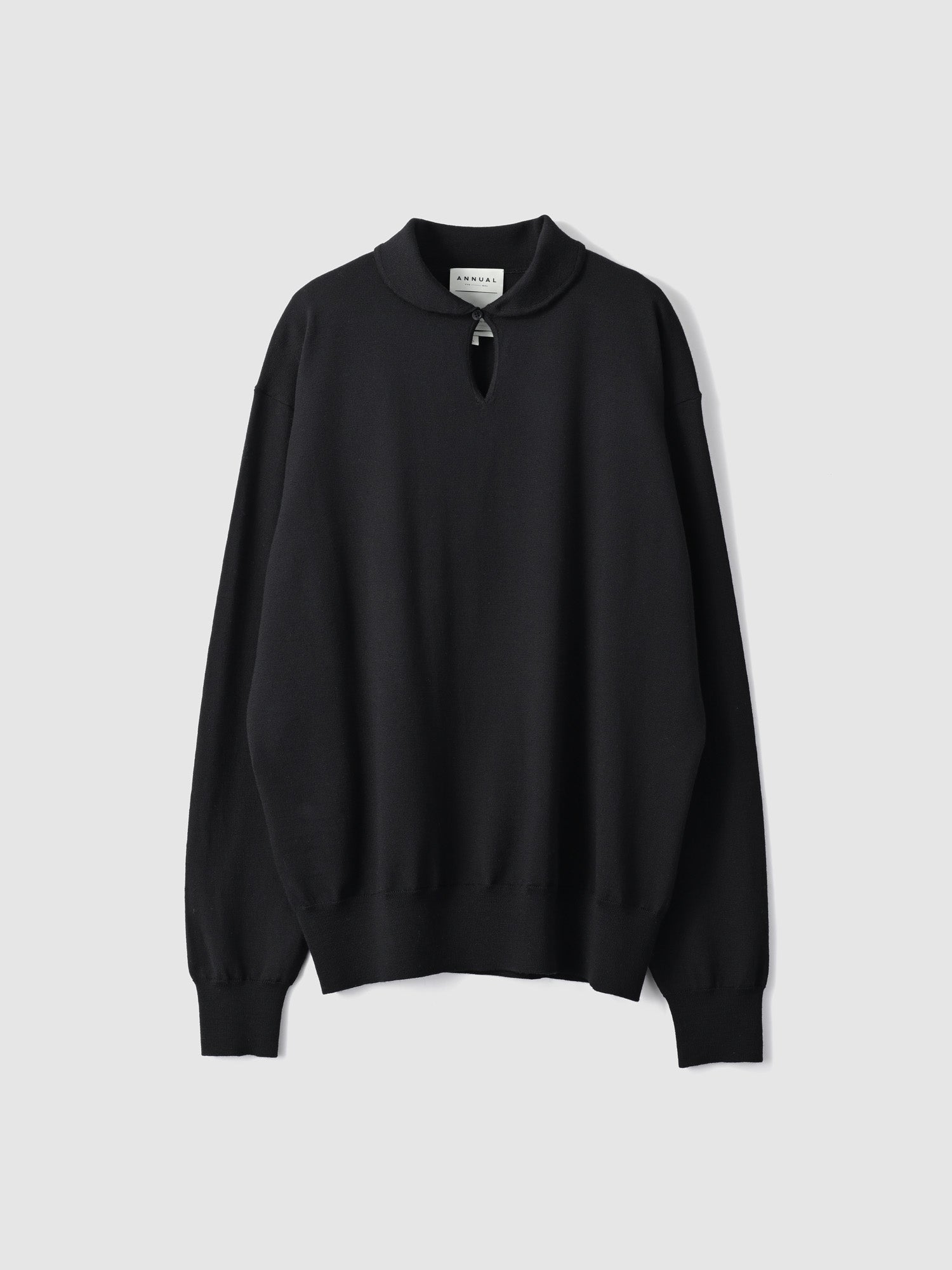 Smock knit shirts<BR>着方で印象を変えられるハイゲージニット