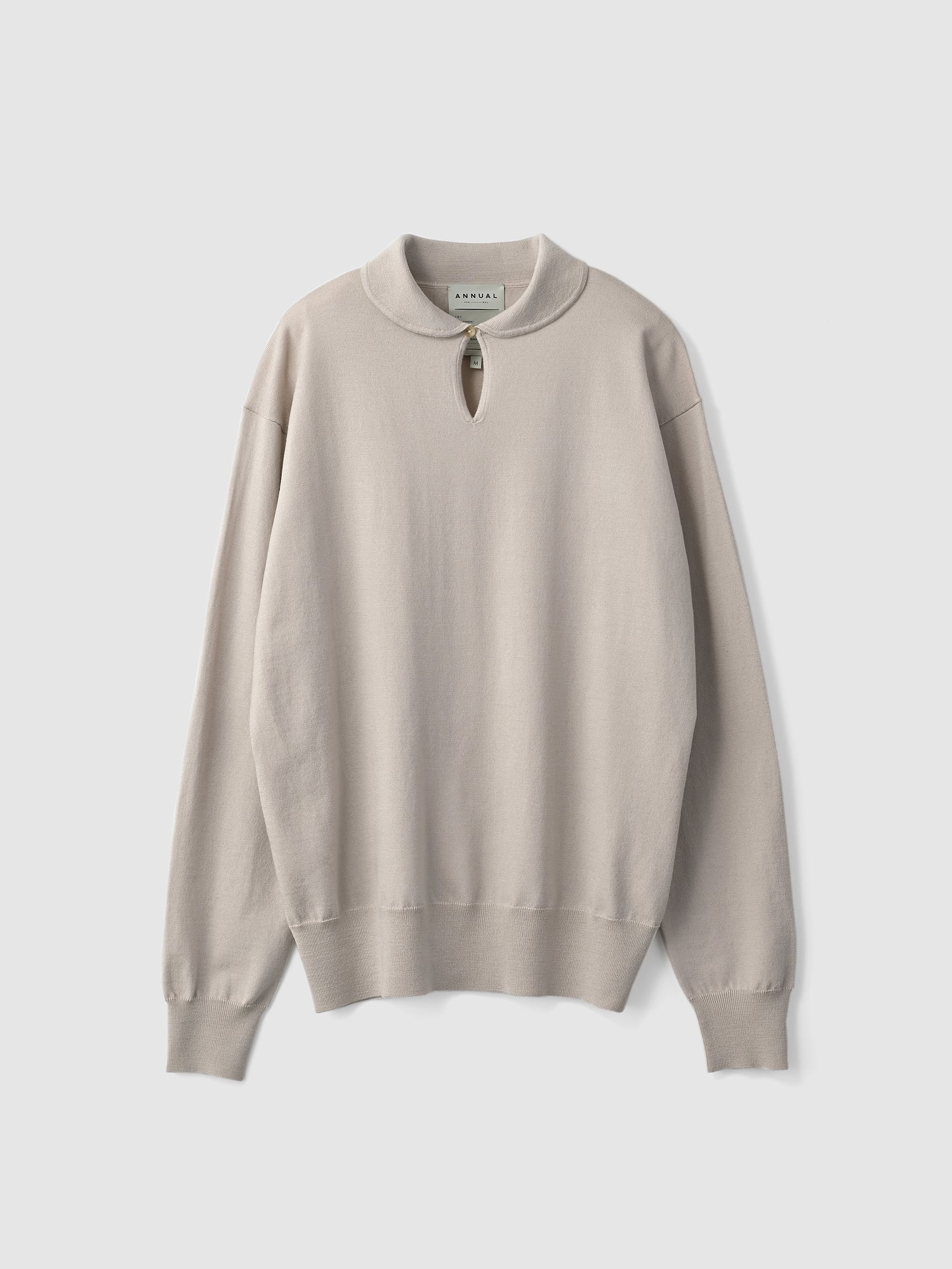 Smock knit shirts<BR>着方で印象を変えられるハイゲージニット