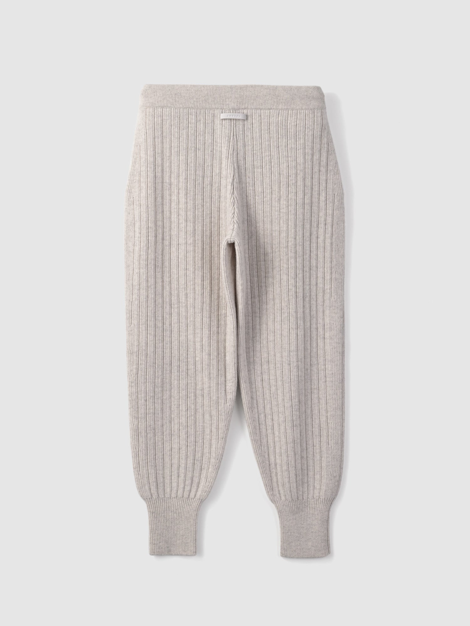 Accordion pants<BR>素肌でもチクチクしない 肉厚なジョガーパンツ