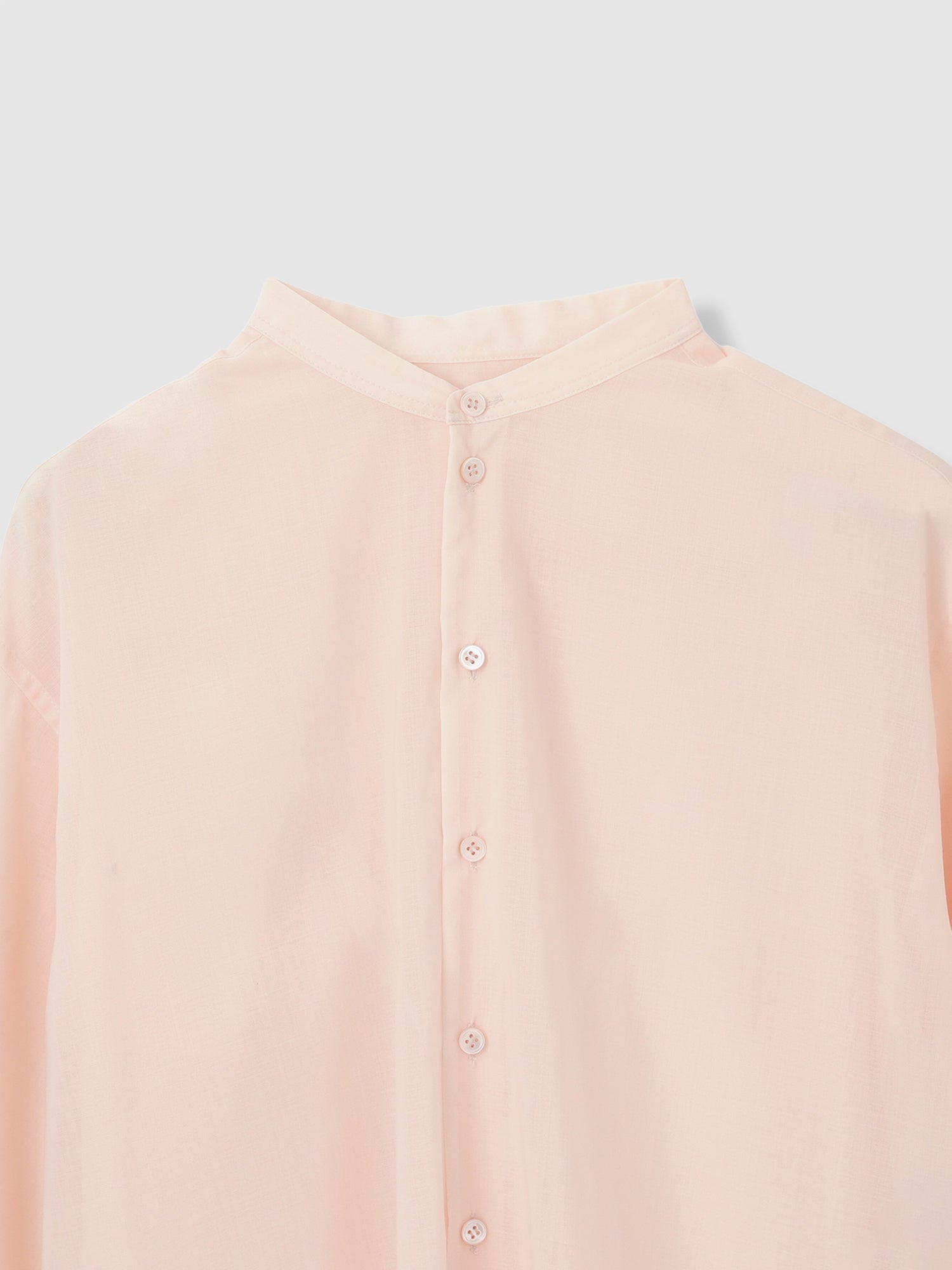 Voile Sheer Shirts<BR>防ぐシワ性に優れたアイテム