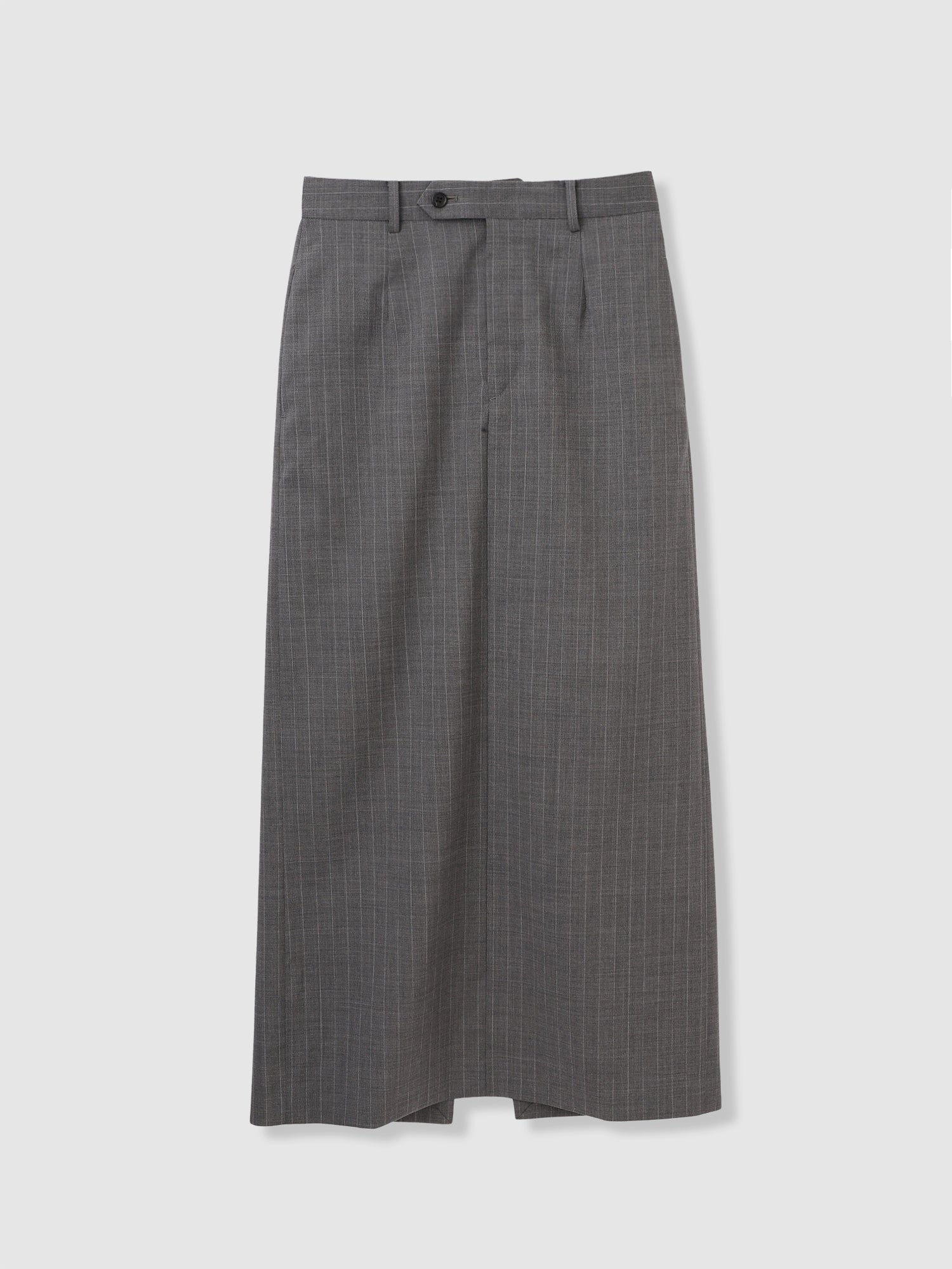 Tropical W Skirt<BR>メンズスラックスをモチーフに