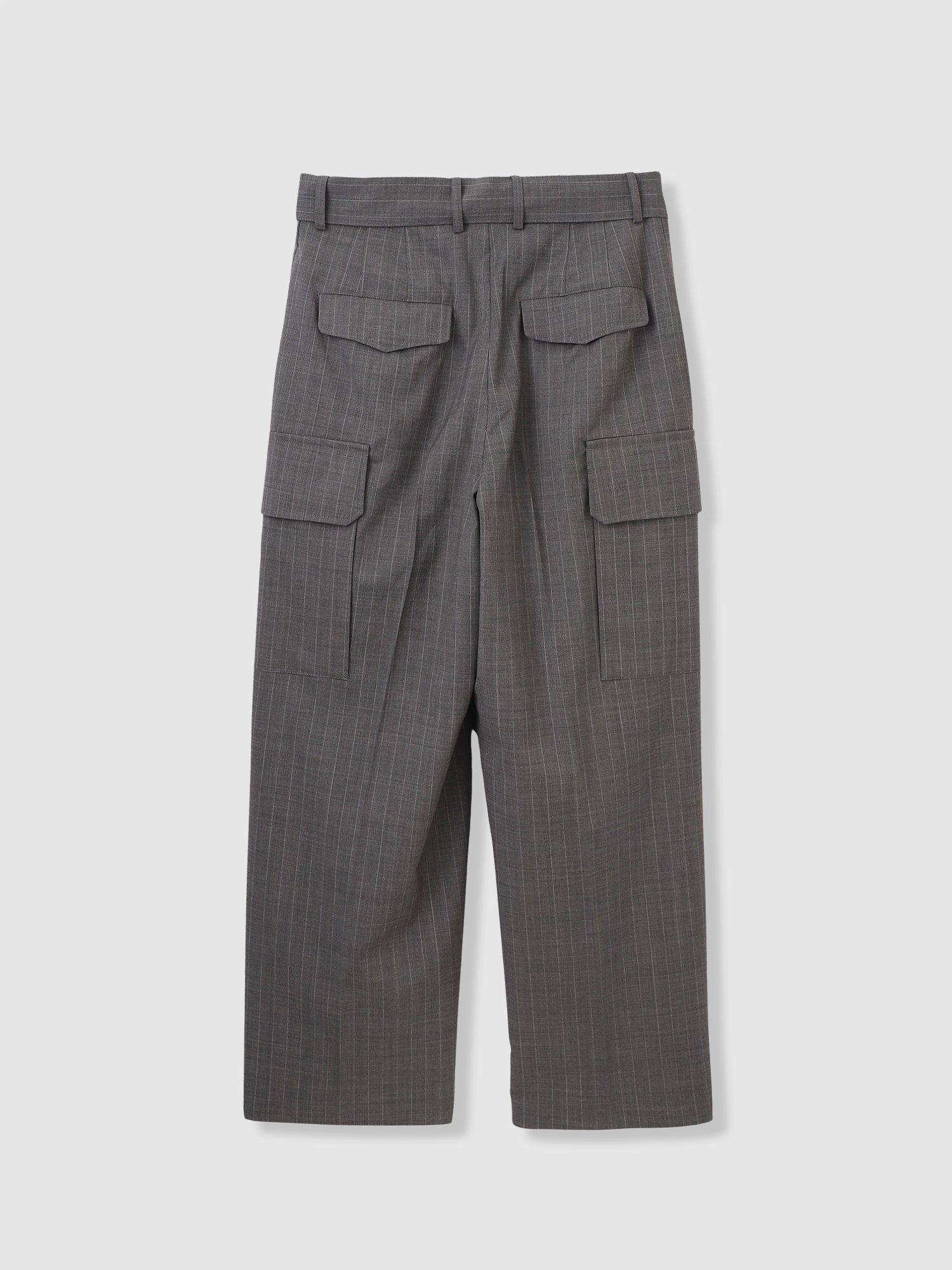 Tropical W Wide Cargo Pants<BR>サッシュベルトでウエストの調節が可能