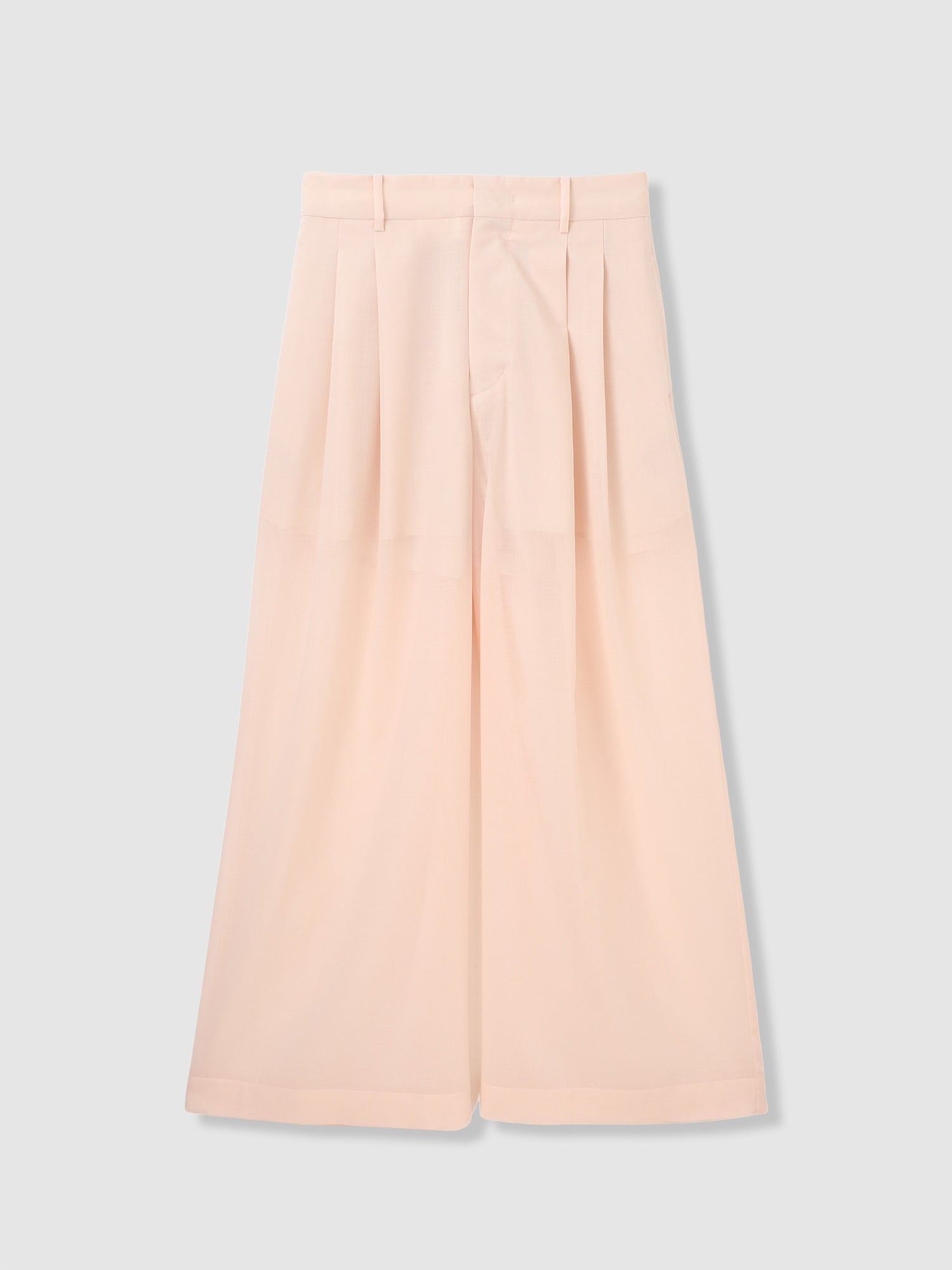 Voile Sheer Tuck Pants<BR>防ぐシワ性に優れたアイテム