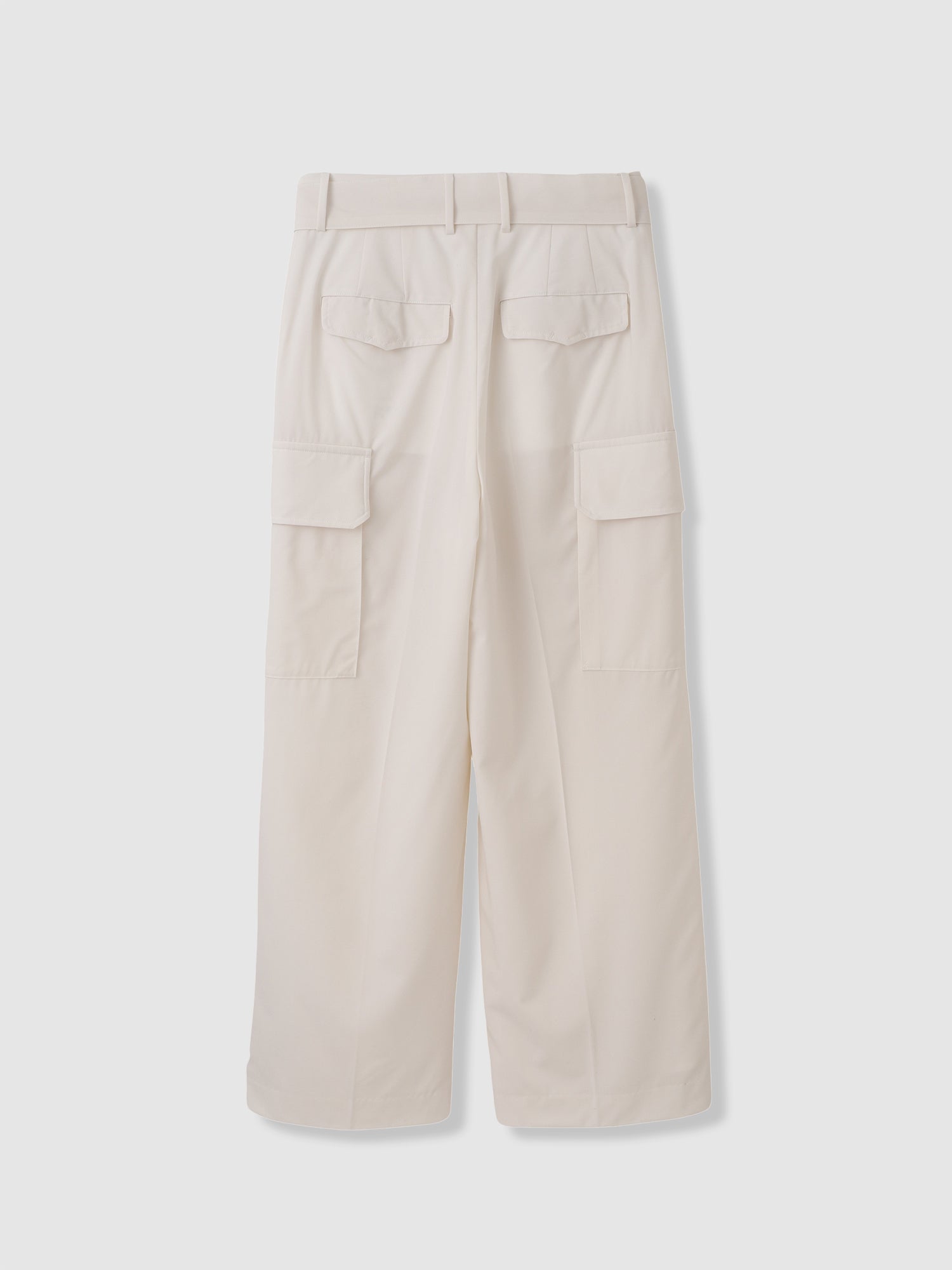 Tropical W Wide Cargo Pants<BR>サッシュベルトでウエストの調節が可能