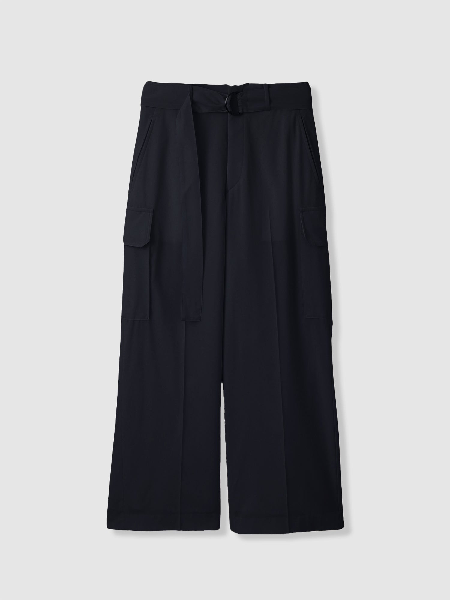 Tropical W Wide Cargo Pants<BR>サッシュベルトでウエストの調節が可能