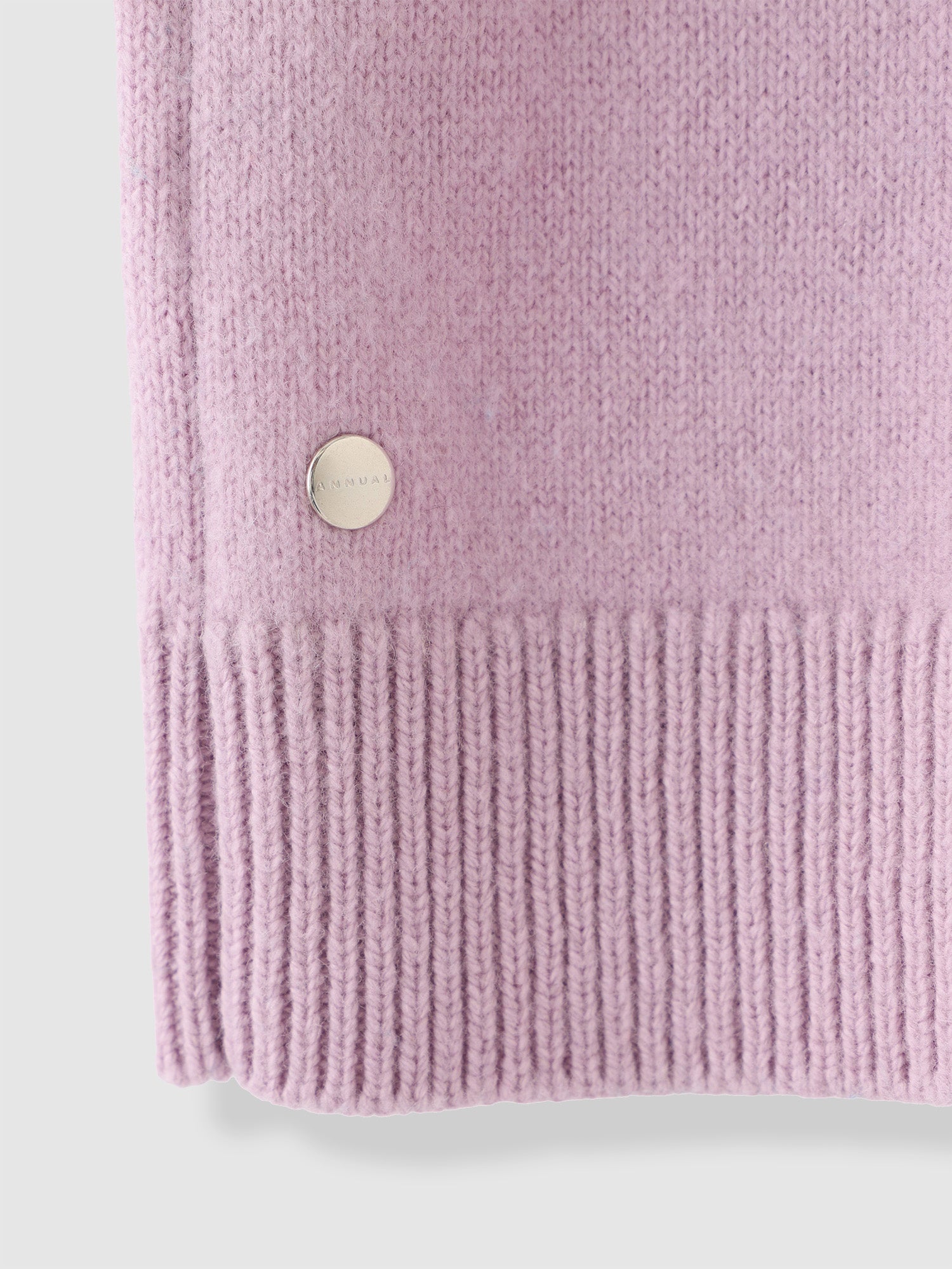 Brushed Polo Sweater<BR>起毛加工による柔らかな着心地