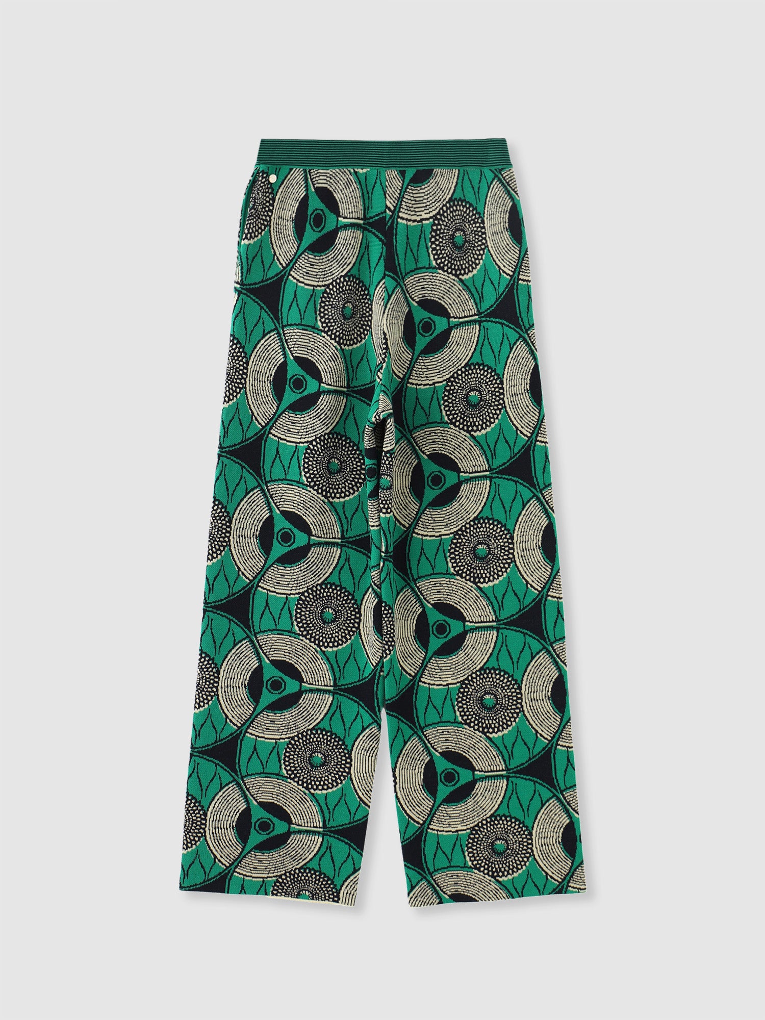 African Batik Pants<BR>ヒザ抜けしにくい ニットパンツ