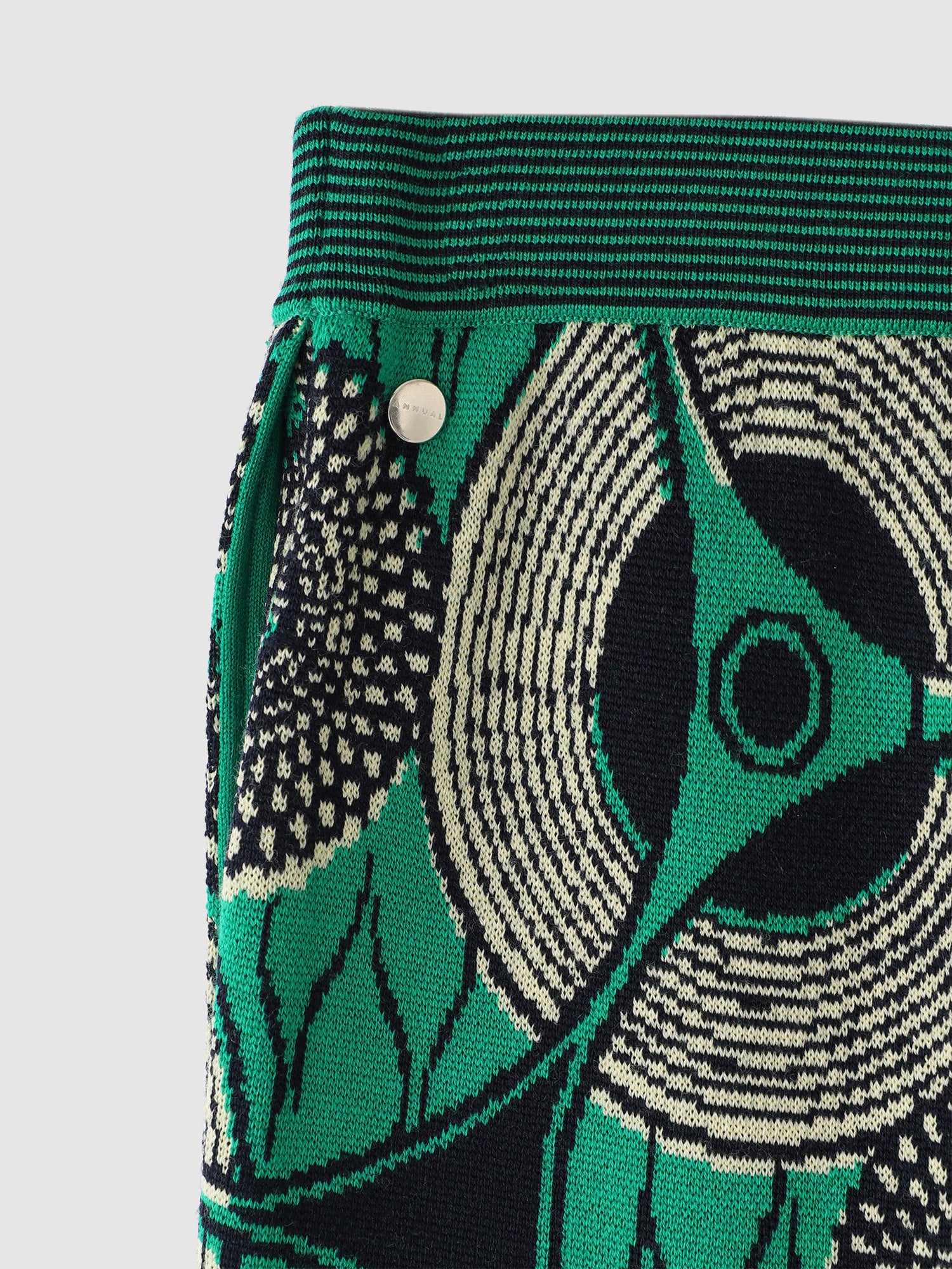 African Batik Pants<BR>ヒザ抜けしにくい ニットパンツ