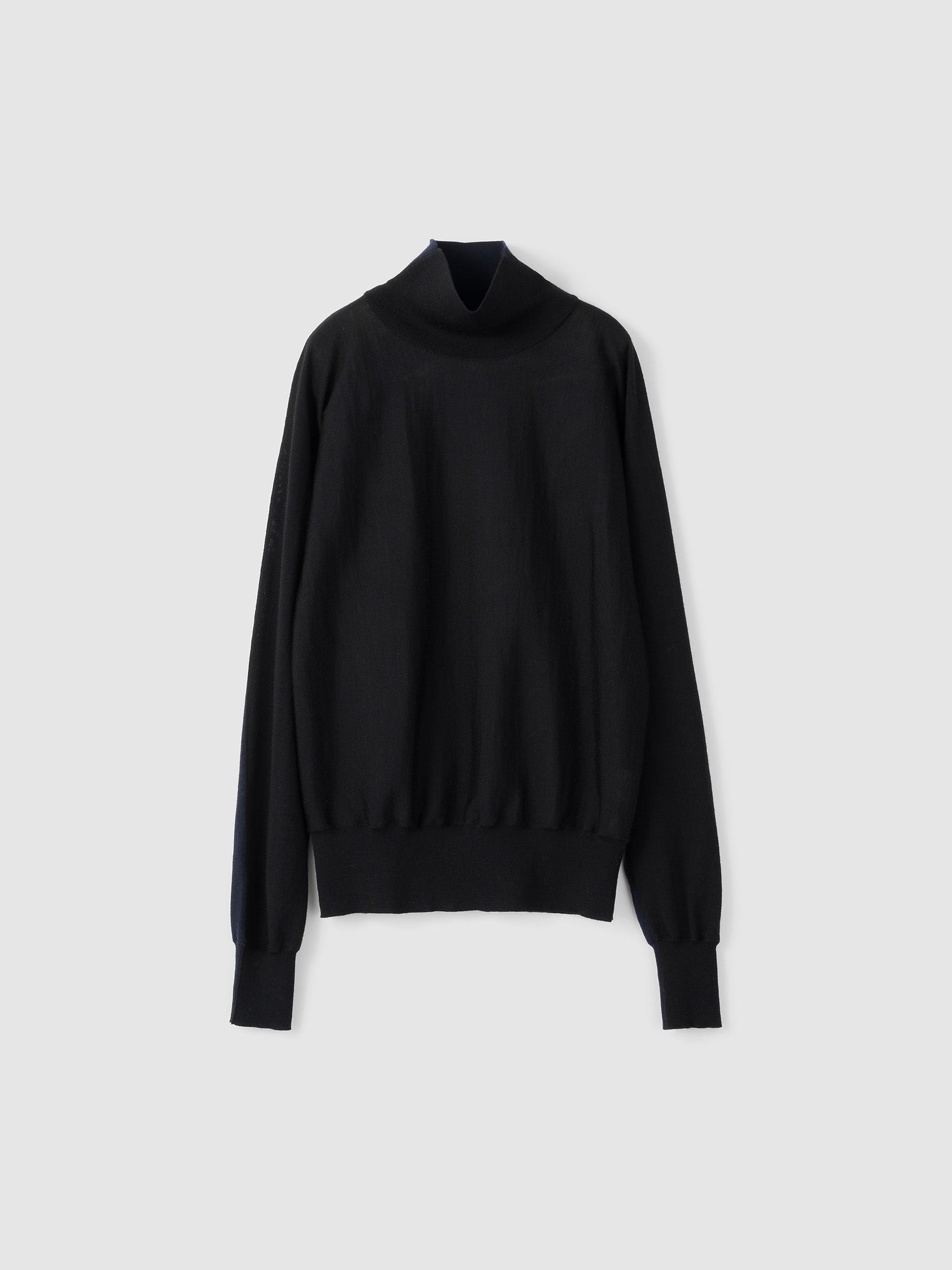 Bi-Color Turtle PO<BR>3シーズン着用可能なハイゲージニット