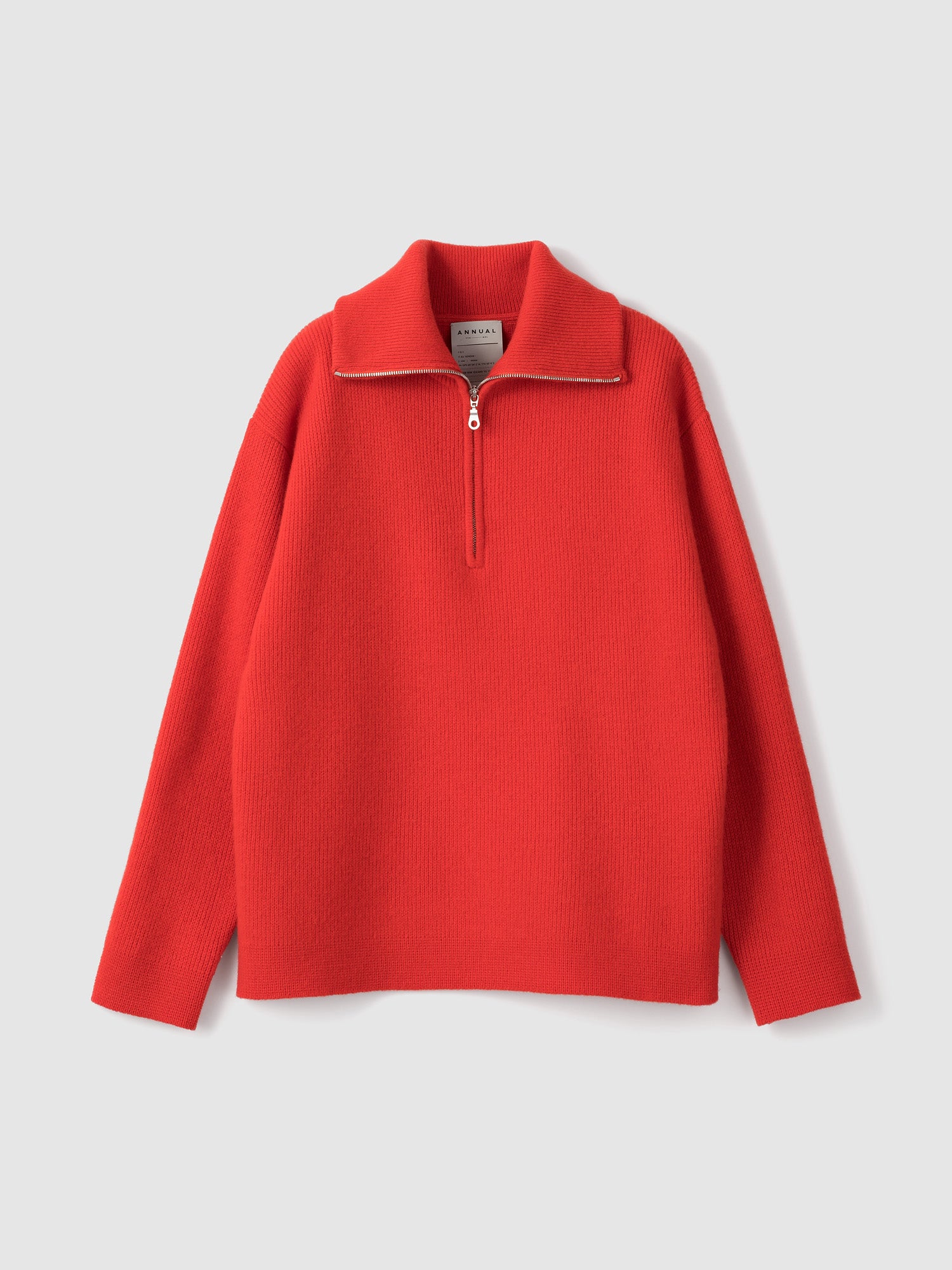 Half Zip Pullover性別問わず人気なハーフジップニット