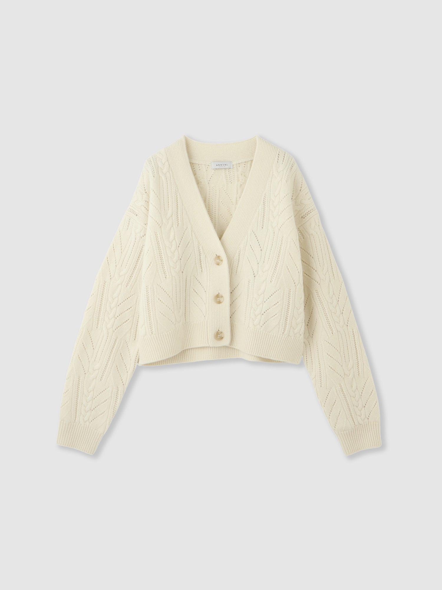 Deform Cable Cardigan