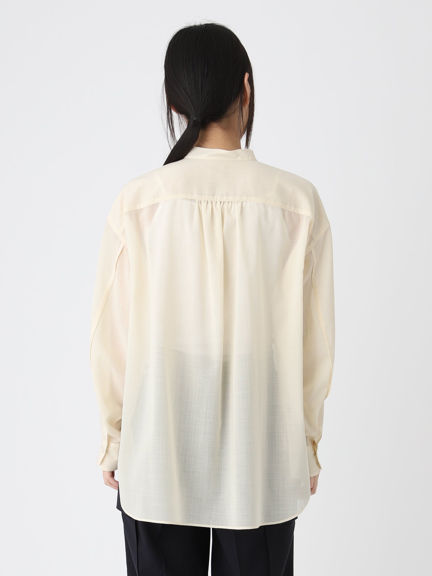 Voile Sheer Shirts<BR>新着アイテム|春夏シーズン