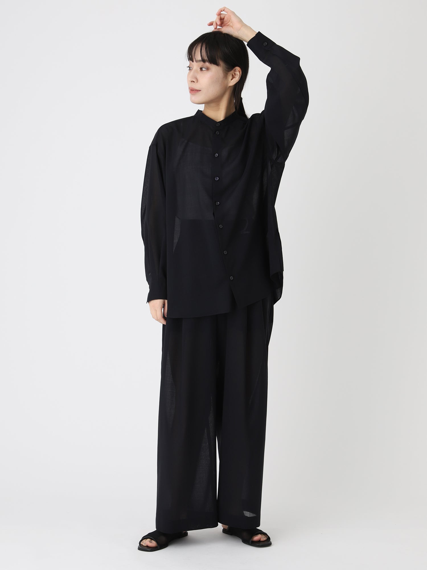 Voile Sheer Shirts<BR>新着アイテム|春夏シーズン