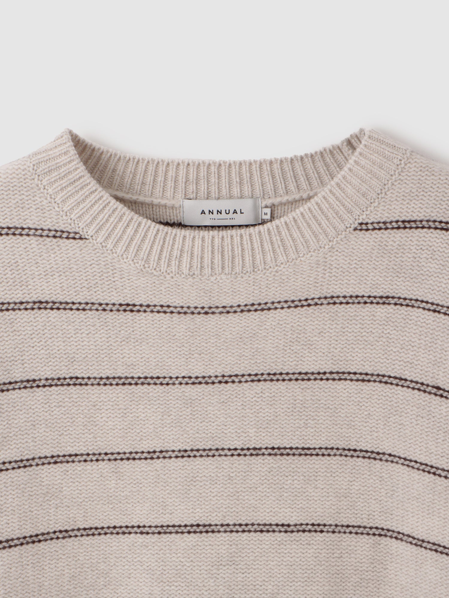 Pin Stripe Pullover<br> A unisex striped knit