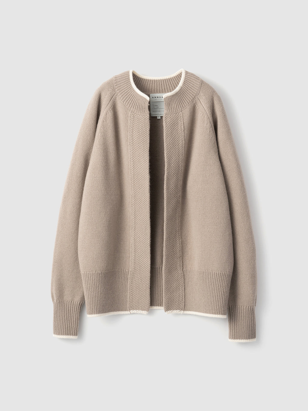 Moss Stitch Cardigan気軽に羽織れる万能カーディガン
