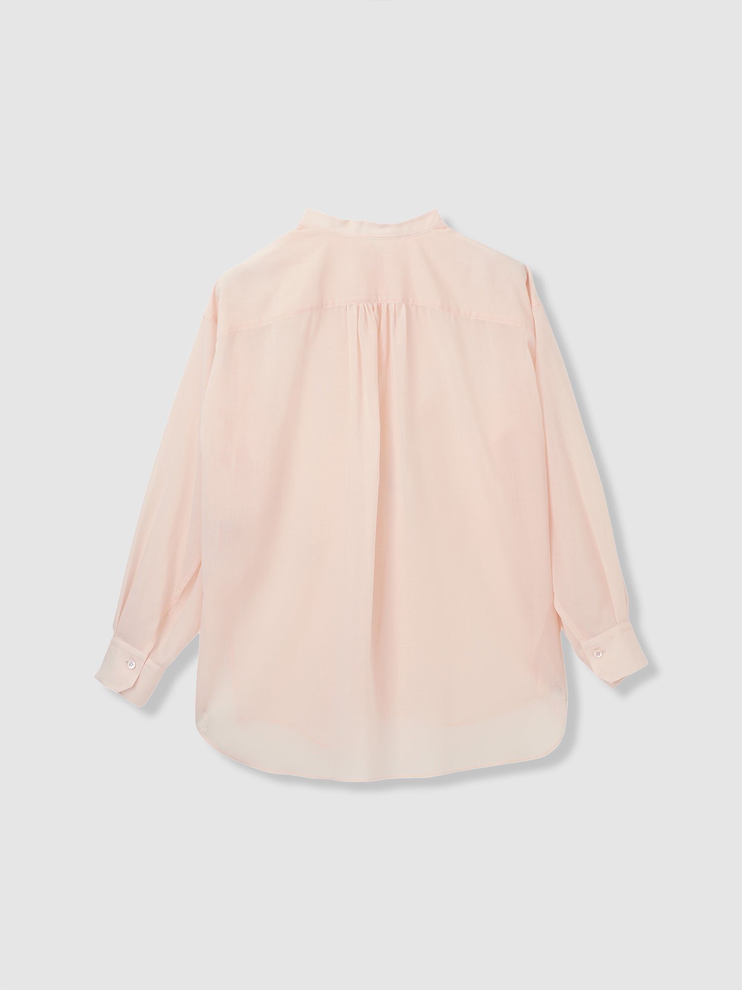 Voile Sheer Shirts<BR>防ぐシワ性に優れたアイテム